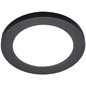 Litecraft - Darly Ceiling or Wall Light Small Flush 6W led Fitting - Satin Black