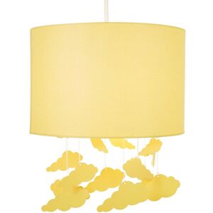 Glow Light Shade 30cm Easy Fit Clouds Mobile Lampshade - Ochre - Litecraft