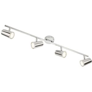 Trisha Spotlight Bar Bathroom Adjustable 4 Light - Polished Chrome - Litecraft