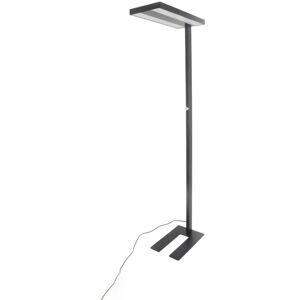 Floor Lamp Logan dimmable (modern) in Black made of Aluminium for e.g. Office & Workroom from Arcchio black, white