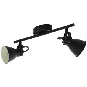 Seras 2 Lamp Twin Spotlight Black - Eglo