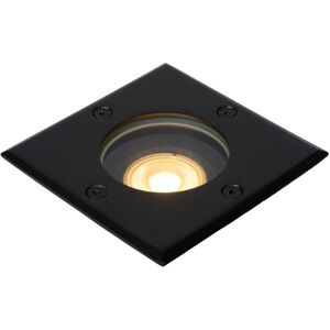 Lucide BILTIN - Recess Deck Lighting Outdoor - 1xGU10 - IP67 - Black