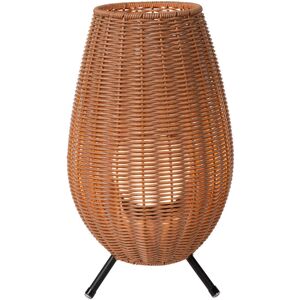 Colin IP44 - 22cm Table Lamp Outdoor - led - 1x3W 3000K - IP44 - Light Wood - Lucide