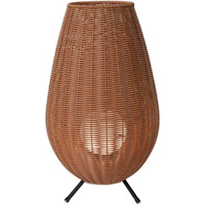 Colin IP44 - 30cm Table Lamp Outdoor - led - 1x3W 3000K - IP44 - Light Wood - Lucide