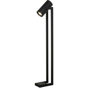 Dome - Floor Lamp - led Dim. - GU10 - 2x12W 3000K - Black - Lucide