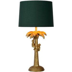 Lucide EXTRAVAGANZA COCONUT - Table Lamp - Ø30.5cm- 1xE27 - Matt Gold, Brass