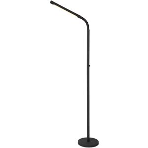 Gilly - Floor Reading Lamp - led Dim. - 1x3W 2700K - Black - Lucide