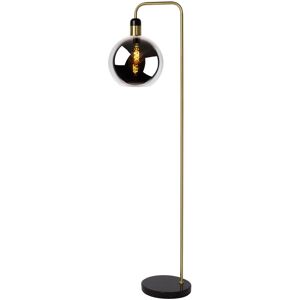 Julius - Floor Lamp - Ø28cm - 1xE27 - Smoke Grey - Lucide