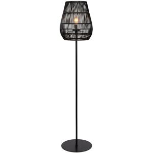 Nerida Cottage Floor lamp Outdoor - Ø35cm - 1xE27 - IP44 - Black - Lucide