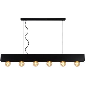 Lucide - surtus - Bar Pendant Light - 6xE27 - Black