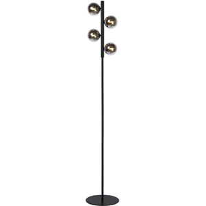 Tycho - Floor Lamp - 4xG9 - Black - Lucide