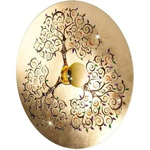 KOLARZ Design wall light luna Gold 24 Carats 1 bulb Diameter 89 Cm Albero Multi