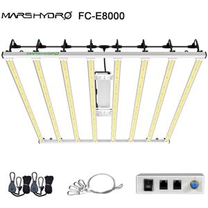 Mars Hydro - 800Watt FC-E8000 led Grow Light with 3928pcs Diodes Full Spectrum Grow Light Bar Commercial Plant Growing Lamp for Vertical Farming