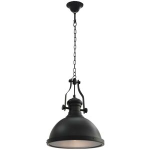 BERKFIELD HOME Mayfair Ceiling Lamp Black Round E27