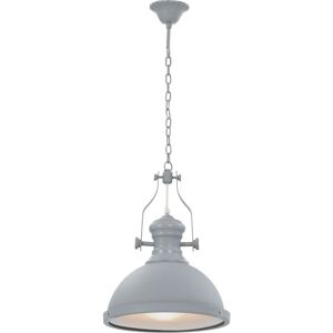 BERKFIELD HOME Mayfair Ceiling Lamp Grey Round E27