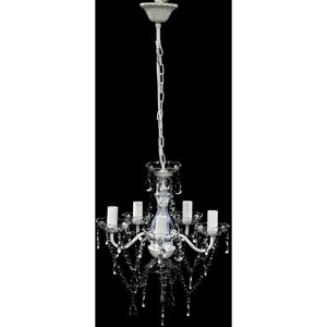 BERKFIELD HOME Mayfair Chandelier 5 Bulbs Transparent