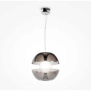 Rebel Modern Globe Pendant Ceiling Light Chrome 3000K - Maytoni