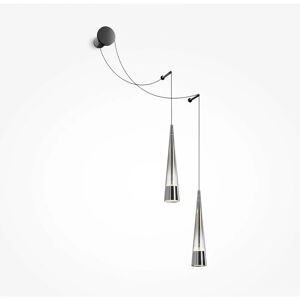 Maytoni Maytoni Sintesi Modern 2 Light Wall Lamp Chrome 3000K