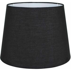 VALUELIGHTS Aspen Tapered Table or Floor Lamp Shade - Black - 35cm