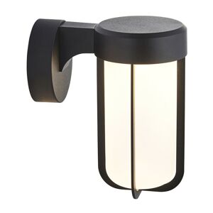 Benevento Outdoor Integrated led Wall Lamp Matt Black Finish & Frosted Glass IP44 - Merano