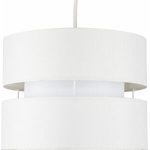 Valuelights - 2 Tier Ceiling Pendant Light Shade - Cream