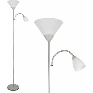 Valuelights - Floor Lamp Mozz Mother & Child Reading Light - Silver