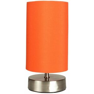 VALUELIGHTS Dimmable Table Lamp Touch Dimmer Bedside Light - Orange - No Bulb