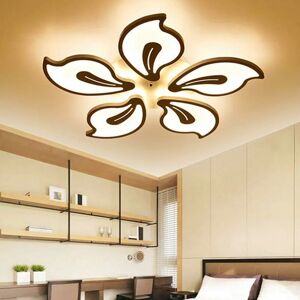 COMELY Modern led ceiling lamp Creative Fleur Design Flower Ceiling lights with remote control Dimmable metal acrylic metal Pétales Ceiling light Lamp