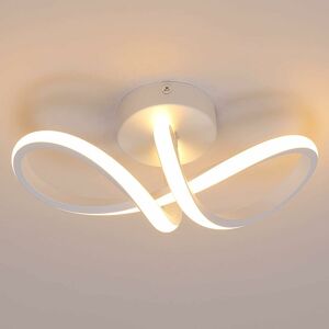 COMELY Modern led ceiling lights, Curved Ceiling Lighting Lighting 17W, Warm White Ceiling Ceiling 3000k For Living Room Kitchen Dining Room and Dining Room