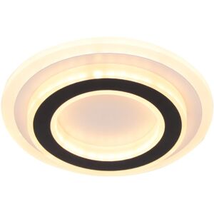 Wottes - led Ceiling Light Fixtures Flush Mount Pendant Lamp Circle Hanging Lamp Warm White Light