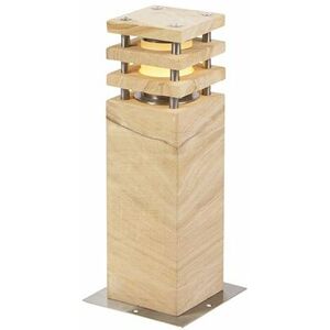 QAZQA Modern standing outdoor lamp beige 40 cm - Grumpy - Beige