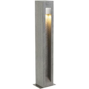 QAZQA Modern standing outdoor lamp gray 70 cm - Sneezy - Grey