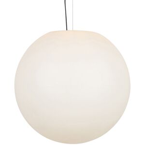 QAZQA Modern outdoor hanging lamp white 77 cm IP65 - Nura - White