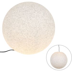 QAZQA Modern outdoor lamp gray 56 cm IP65 - Nura - Grey