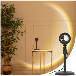 Valuelights - Moonlight Crescent Projector Light Ambient Mood Lamp usb led Calming Night Light