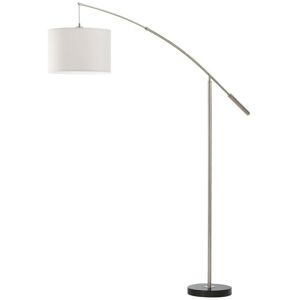 Nadina - 1 Light Floor Lamp Satin Nickel, E27 - Eglo