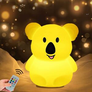 Rhafayre - Night Light for Kids Silicone Bedside Lamp/LED Lights/Baby Room Lamp/Kids Night Light/Night Light/Adjustable Brightness and Color, Touch
