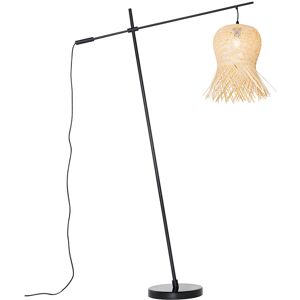 QAZQA Oriental outdoor floor lamp bamboo IP44 - Carlos - Naturel