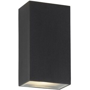 Outdoor - led 2 Light Outdoor Up Down Wall Light Black IP44 - Searchlight