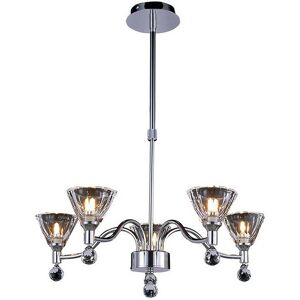 INSPIRED LIGHTING Inspired Clearance - Neptune Pendant Round 5 Light G9 Polished Chrome