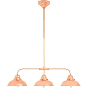 Jasper 3 Pendant Copper Finish Light - Premier Housewares