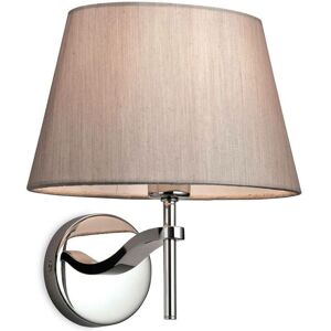 Firstlight Products - Firstlight Princess - 1 Light Single Indoor Wall Polished S/Steel, Oyster, E14