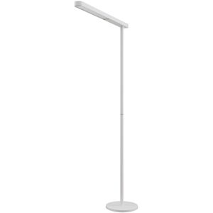 Prios - Floor Lamp Jalima (modern) in White made of Aluminium for e.g. Office & Workroom (1 light source,) from white