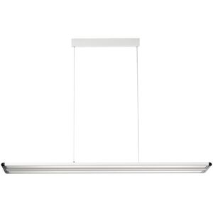 Ceiling Light Zyair dimmable (modern) in White made of Aluminium for e.g. Office & Workroom (1 light source,) from Prios white