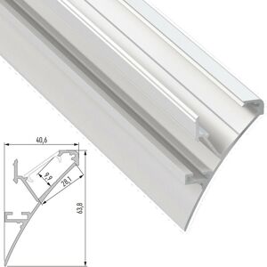 Greenice - Profile Aluminum logi 2,02M