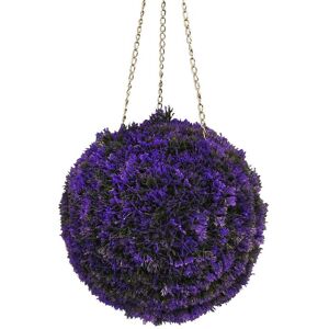 Selections - Purple Heather Effect Artificial Topiary Ball (26cm)