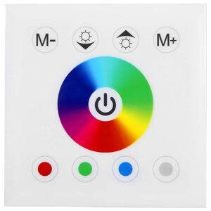 TINOR Remote Control for Wall Panel, RGBW LED Touch Panel Controller with Color Dimmer for LED Strips Remote Control for Wall Panel