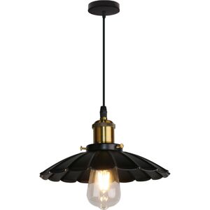 WOTTES Retro Industrial Pendant Lamp Indoor Hanging Ceiling Lamp Adjustable Chandelier