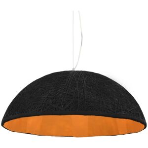 BERKFIELD HOME Royalton Pendant Lamp Black and Gold Ø70 cm E27