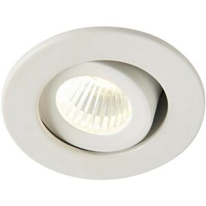 Saxby Lighting - Saxby lalo Tilt led Indoor Recessed Tilt Matt White Paint & Clear Acrylic 4000K